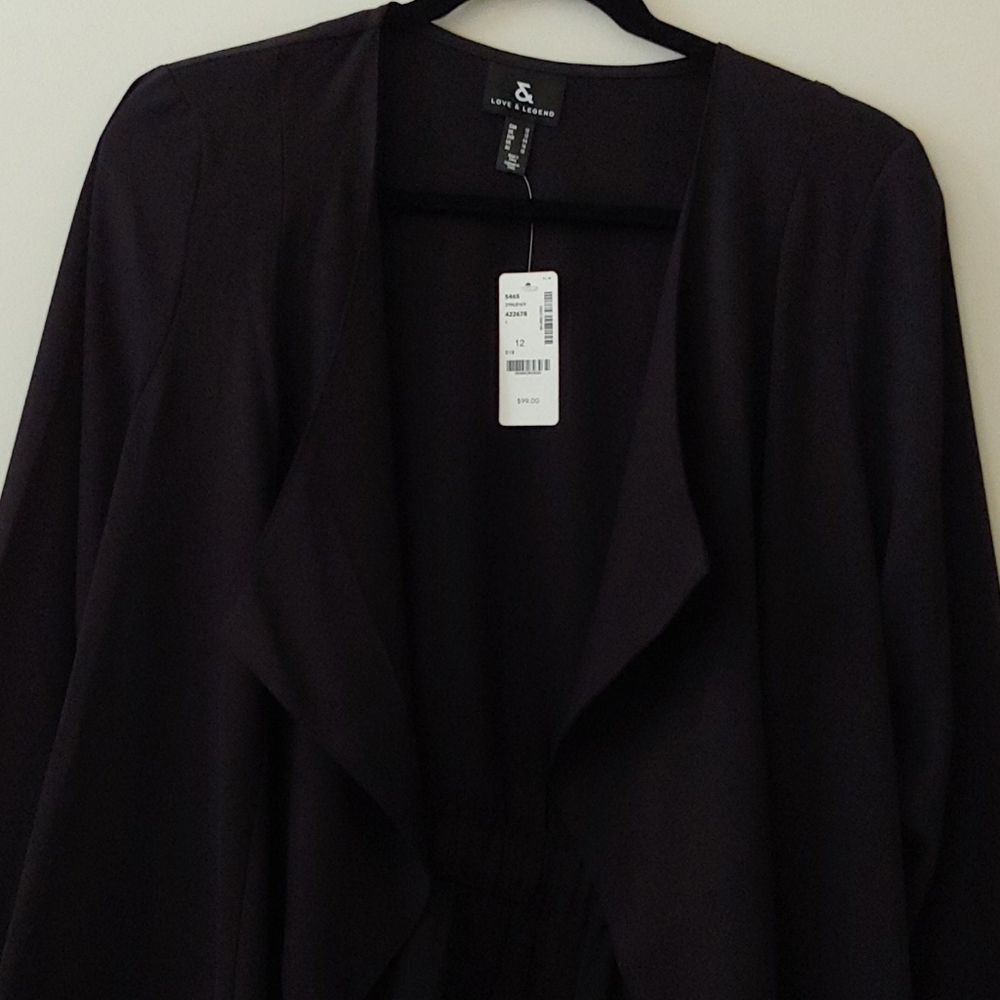 Love & Legend Open Front Jacket